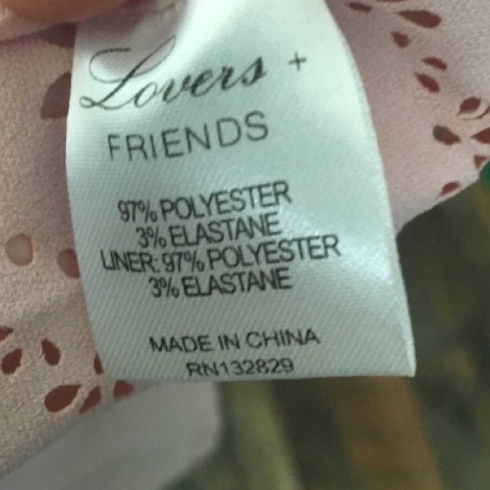 • SOLD // lovers + friends cutout scallop dress • - Picture 6 of 8